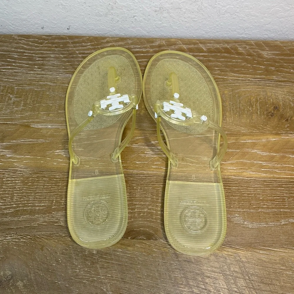 Tory Burch Mini Miller Jelly Thong Sandal Size 8